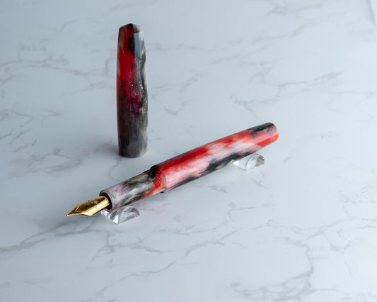 Rhys' Pieces Custom Fountain Pen - "Spirit of Sakura" 13mm