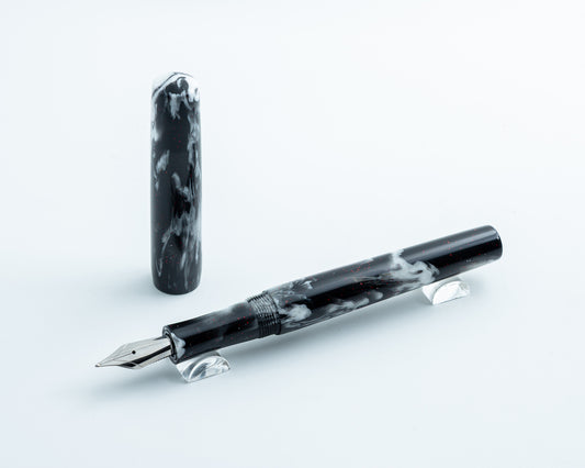 Rhys' Pieces Primary Piece Custom Fountain Pen - "Space Cream Sandwich"