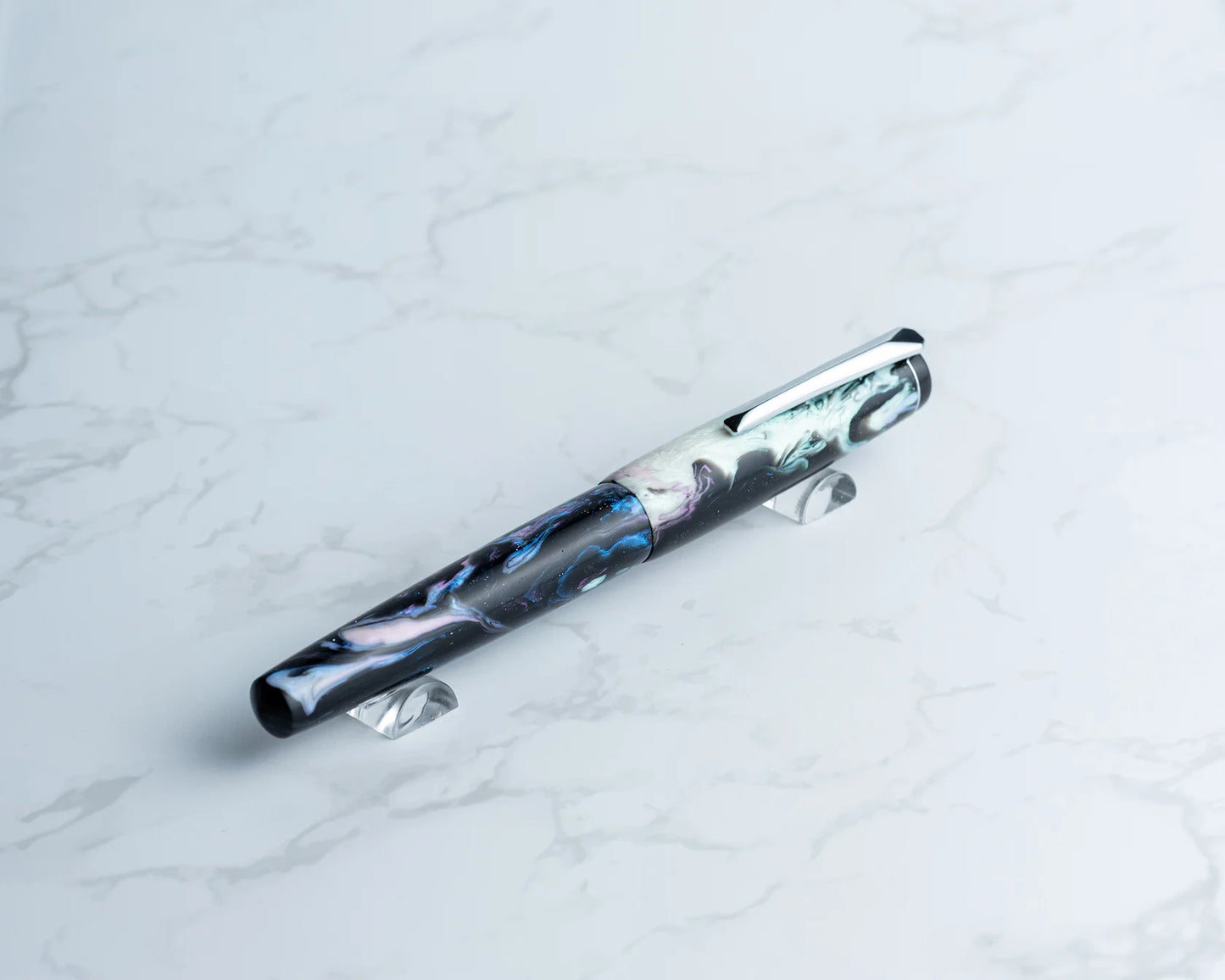 Rhys' Pieces Custom Fountain Pen - "Nebulabalone"