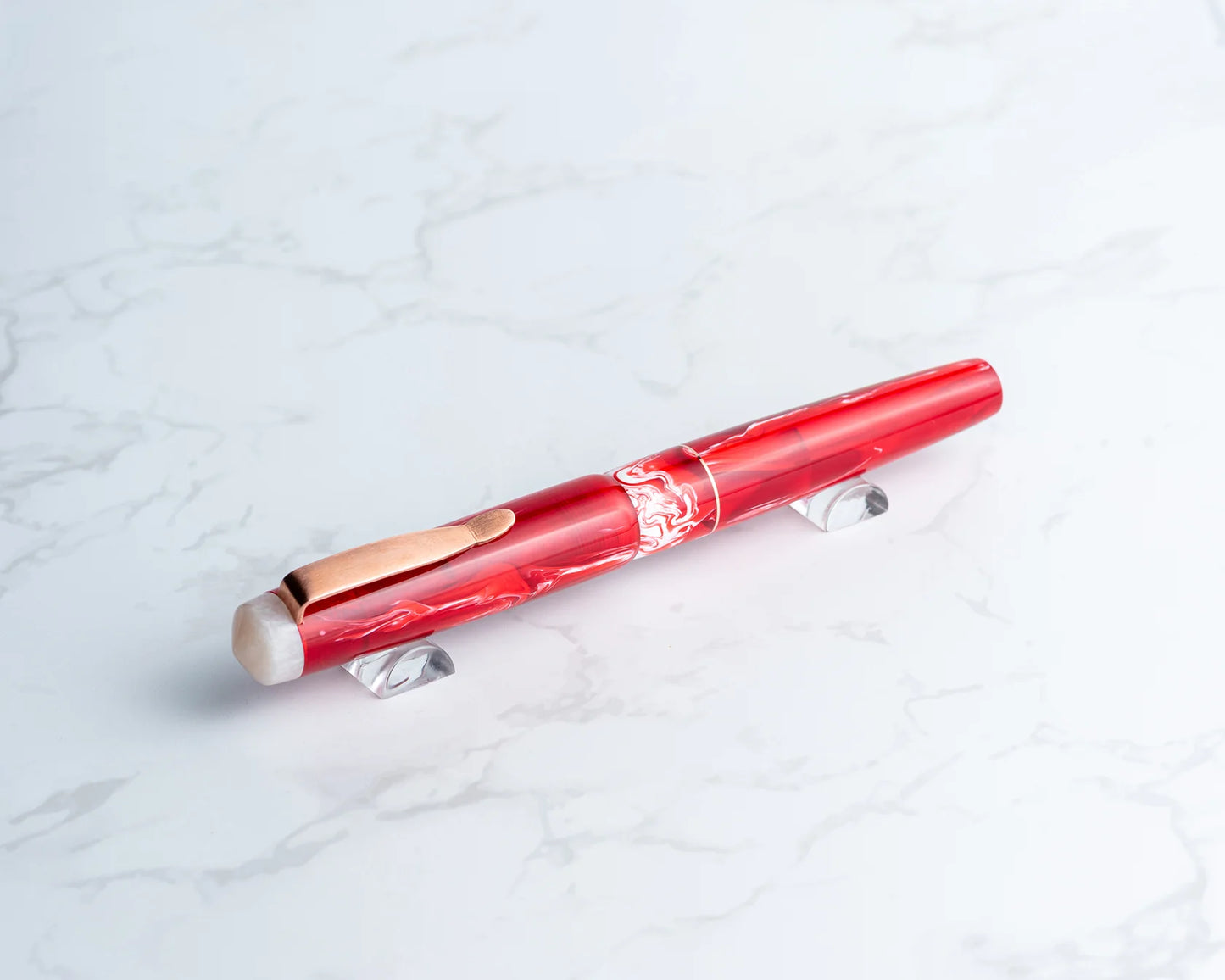Rhys' Pieces Custom Fountain Pen - "Roses"