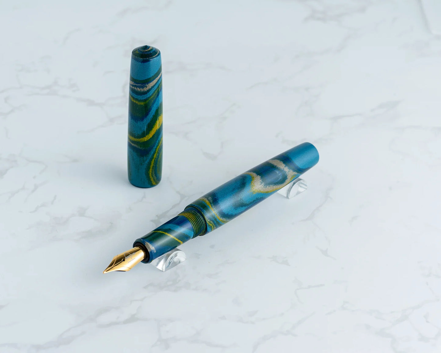 Rhys' Pieces Custom Fountain Pen - "Starry Ebo-Night"