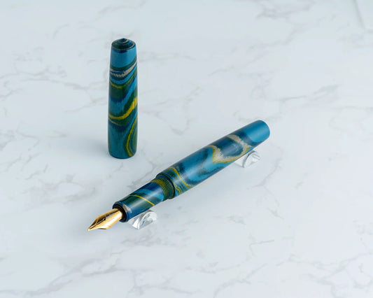 Rhys' Pieces Custom Fountain Pen - "Starry Ebo-Night"