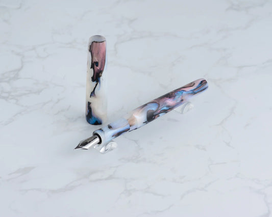Rhys' Pieces Custom Fountain Pen - Abalone