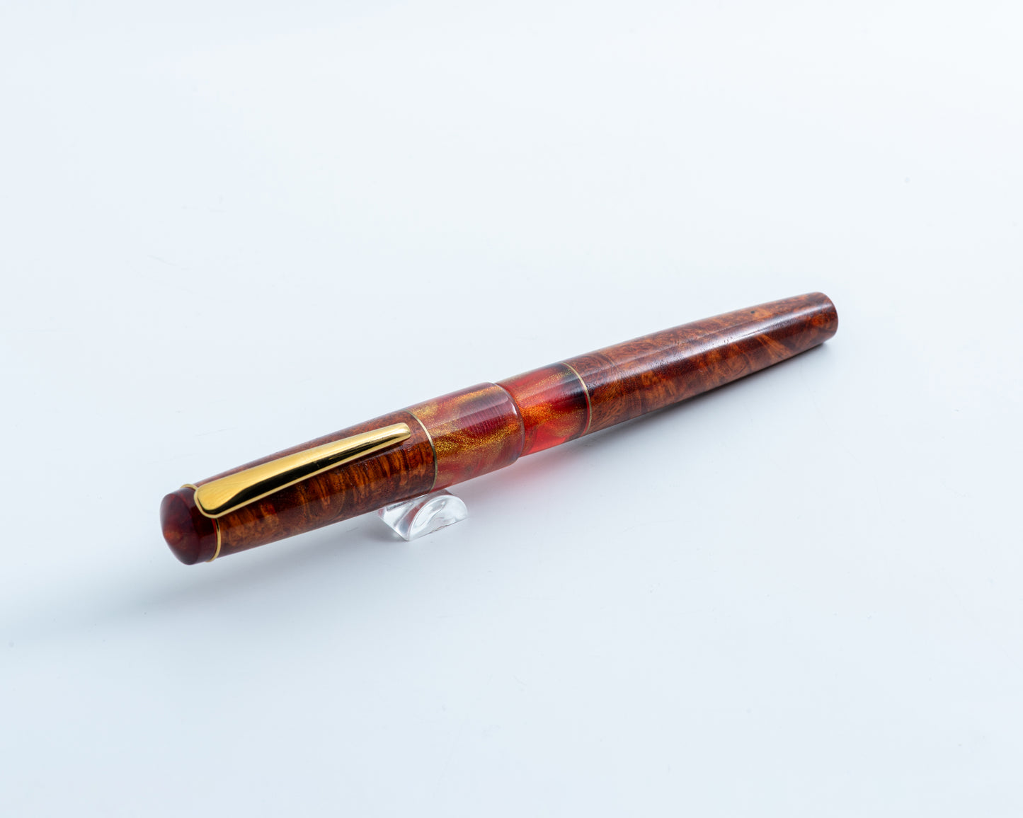 Rhys' Pieces Custom Fountain Pen - "Fawke's Blood"