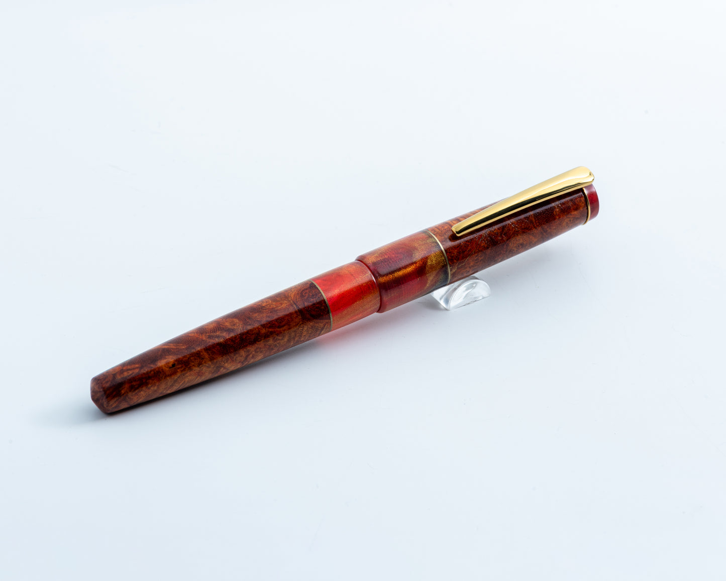 Rhys' Pieces Custom Fountain Pen - "Fawke's Blood"