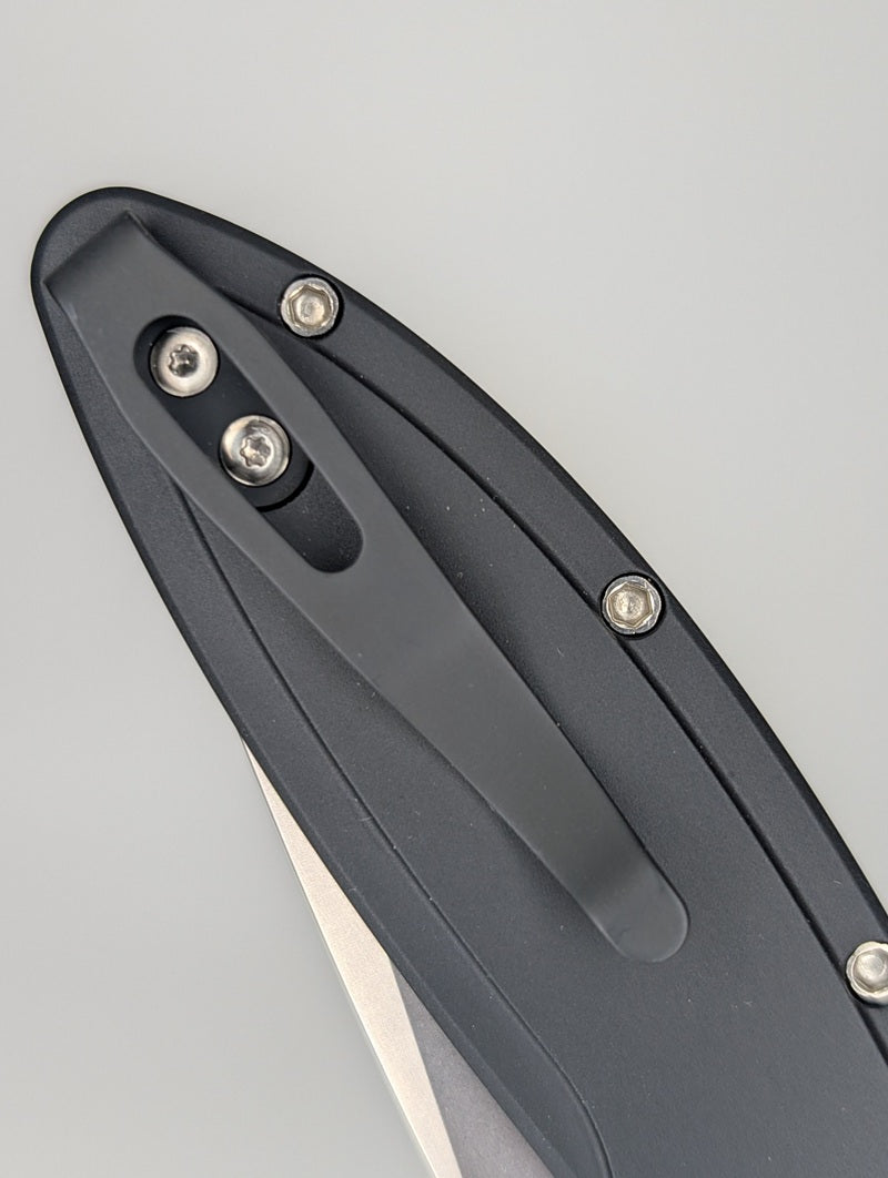 Protech Cambria 2 Maple Burl Magnacut Buttonlock Folding Knife Blade Show West 2025