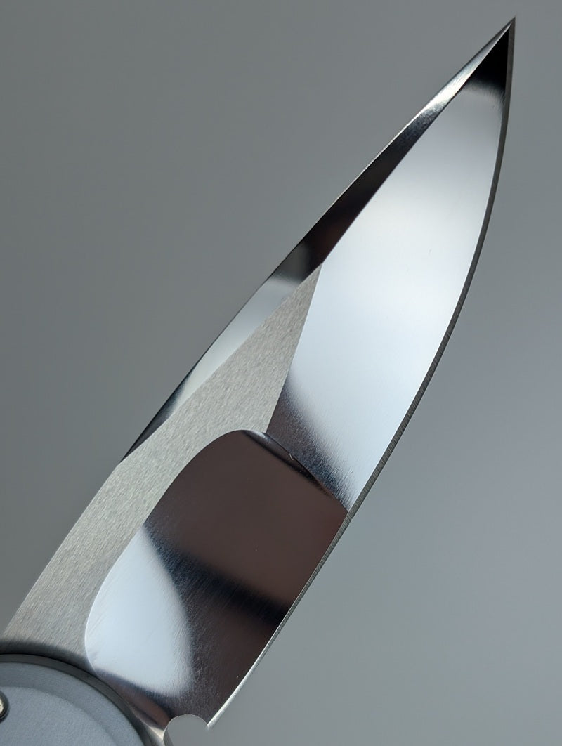 Protech Cambria Custom 4 Button Lock TechnoCarbo Copper Inlay Mike Irie Compound Grind #58/80