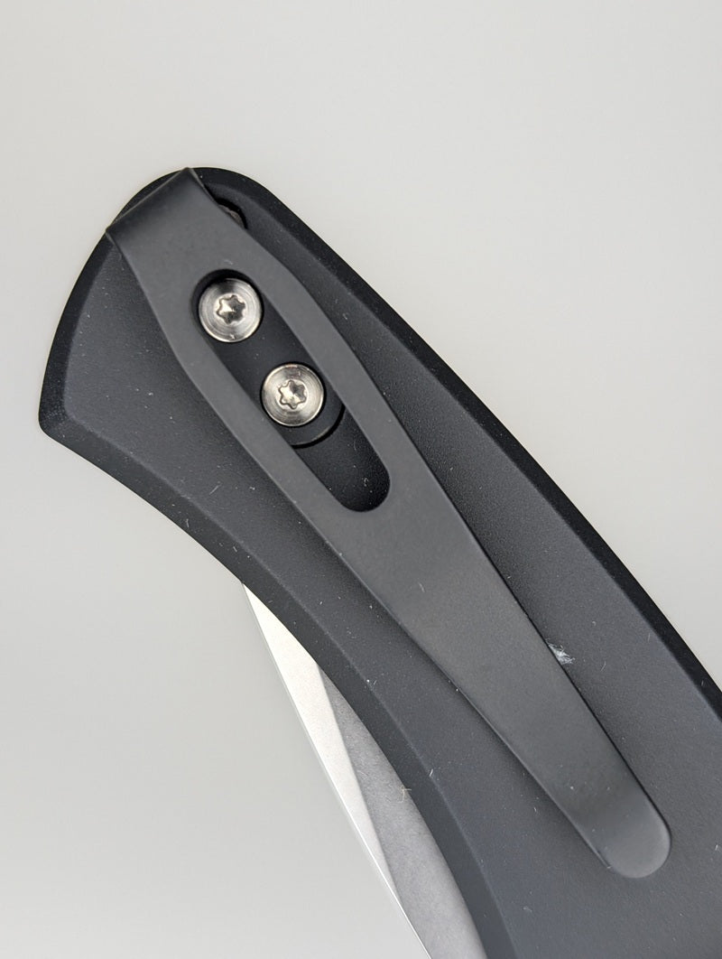 Protech Duke 2 Pearl Button Magnacut Auto Folding Knife Blade Show West 2025