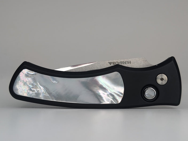 Protech Duke 2 Black Mike Irie Mirror Polish 154-CM Auto Folding Knife Blade West 2026 Exclusive