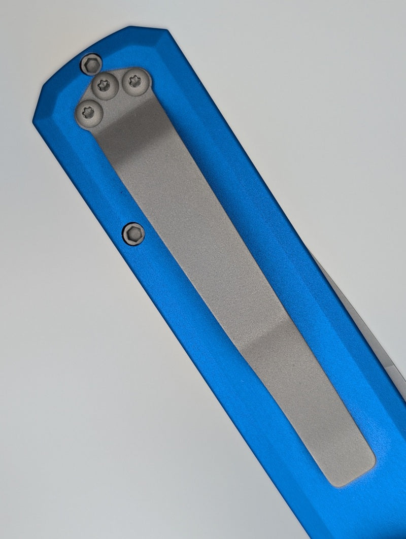 Protech Godson Blue "Leftie" 154CM Auto Folding Knife