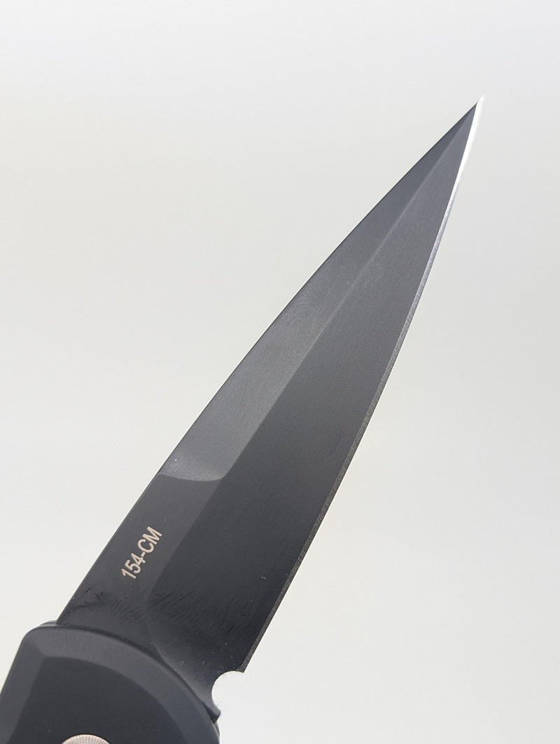 *Consignment* Protech Godson Fat Carbon Dark Matter Purple Auto Folding Knife