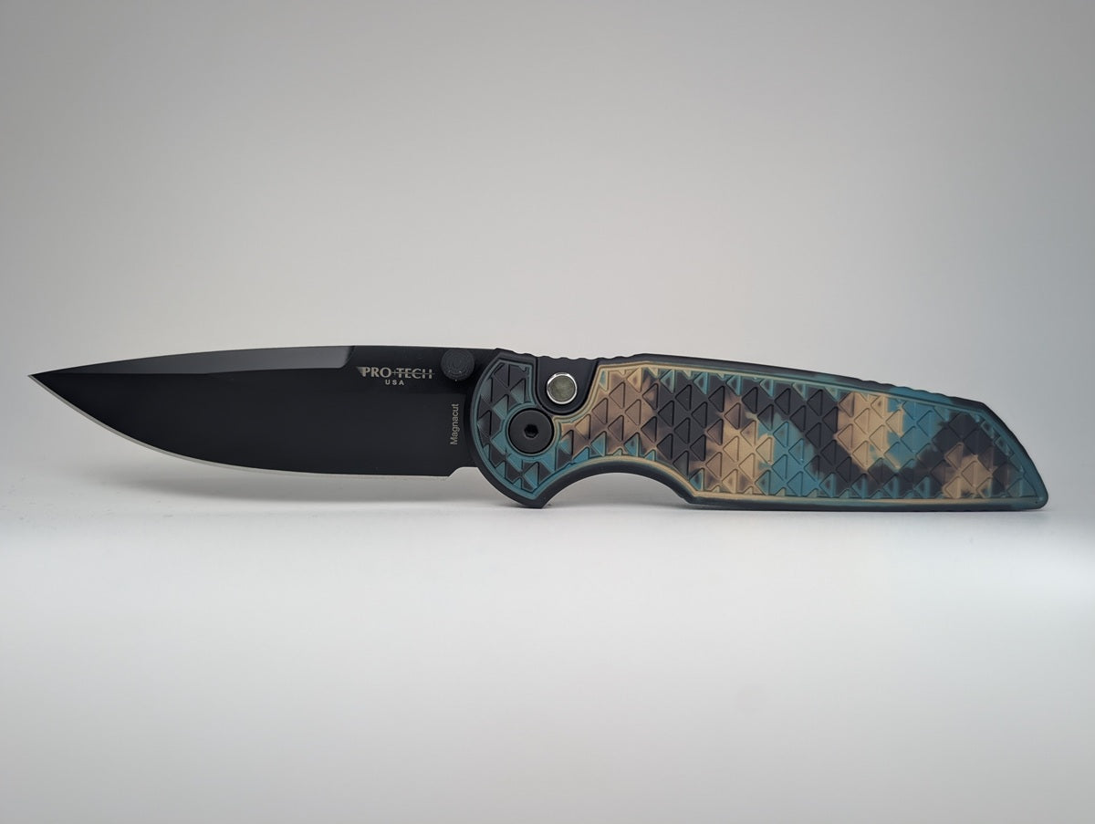 Protech Integrity Shipwreck Relic DLC Magnacut Buttonlock Folding Knife