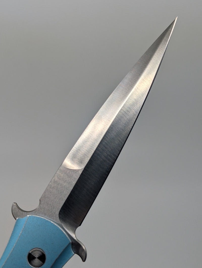 *Consignment* Protech Large Don Rough Turquoise Auto Folding Knife