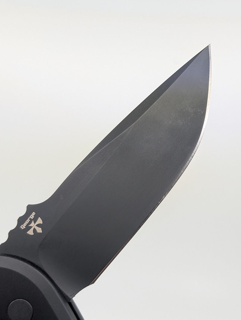 *Consignment* Protech Rockeye Black DLC D2 Auto Folding Knife