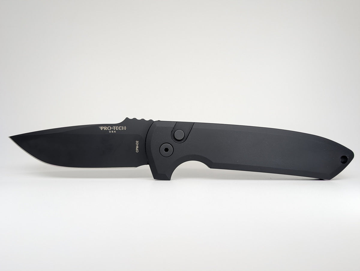 *Consignment* Protech Rockeye Black DLC D2 Auto Folding Knife