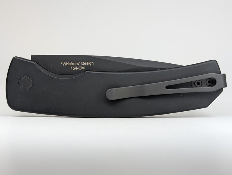 *Consignment* Protech Magic 2 "Whiskers" Black Auto Folding Knife