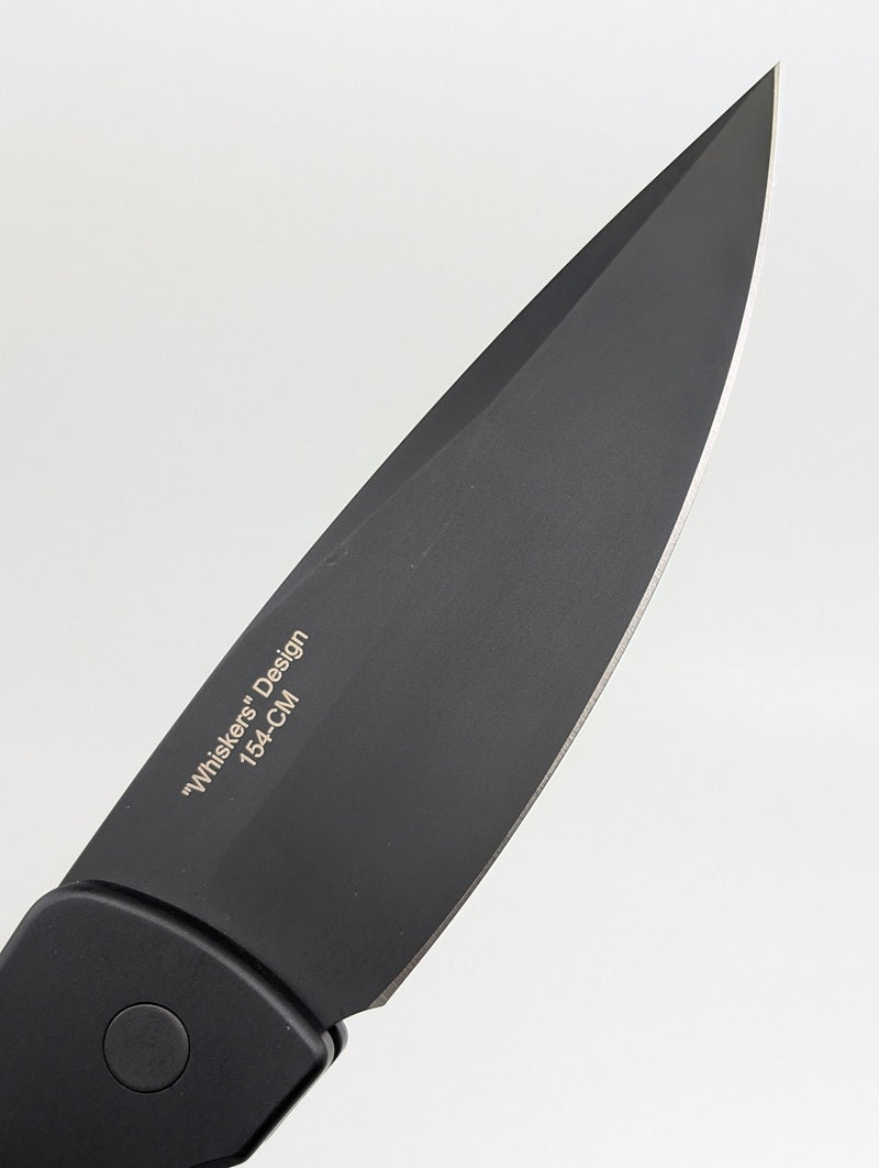 *Consignment* Protech Magic 2 "Whiskers" Black Auto Folding Knife