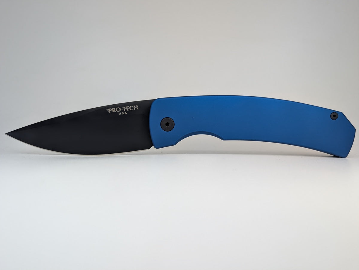 *Consignment* Protech Magic 2 "Whiskers" Blue DLC 154-CM Auto Folding Knife