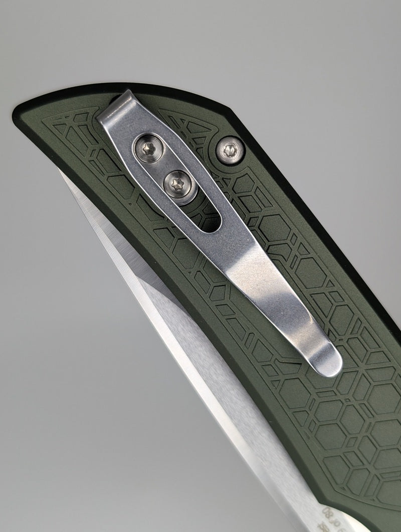 Protech Mordax Green Magnacut Pearl Buttonlock Folding Knife 39 of 80 Blade Show West 2025