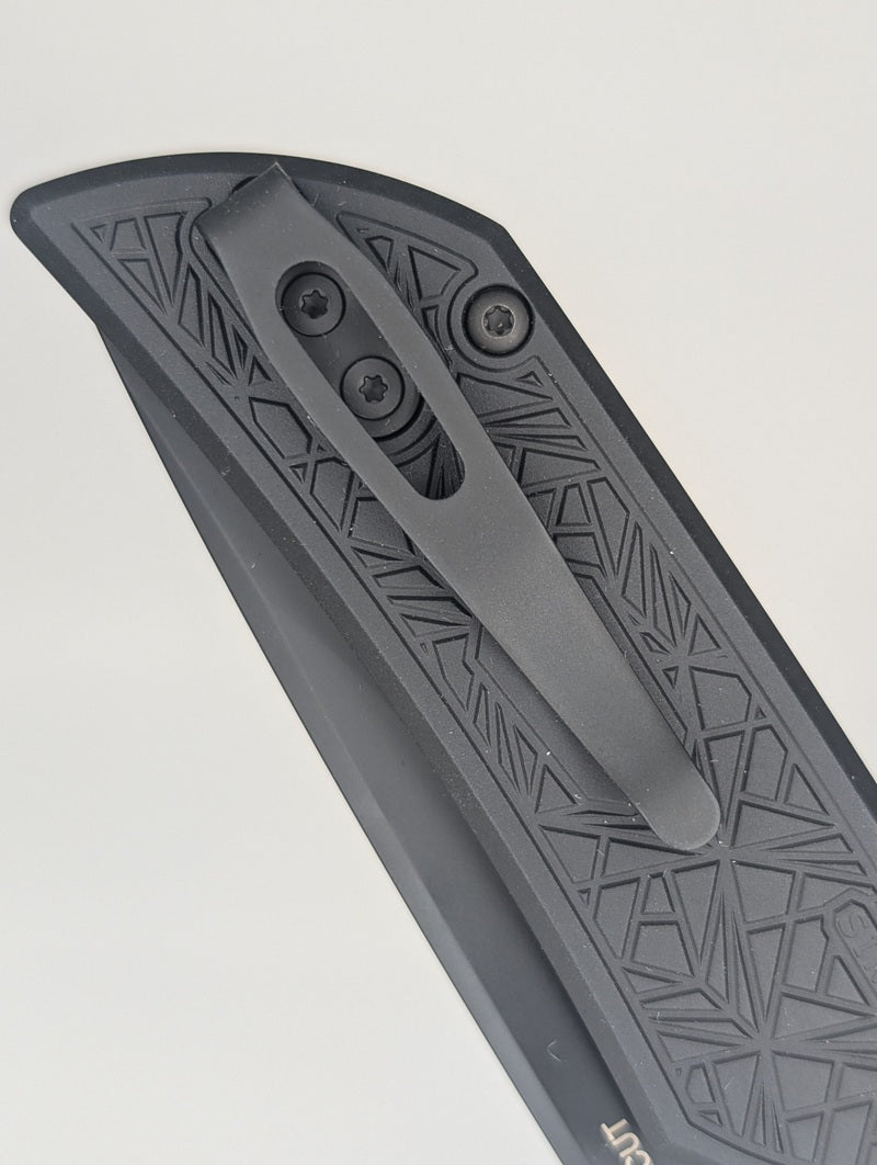 Protech Mordax Black Nexus DLC Magnacut Buttonlock Folding Knife