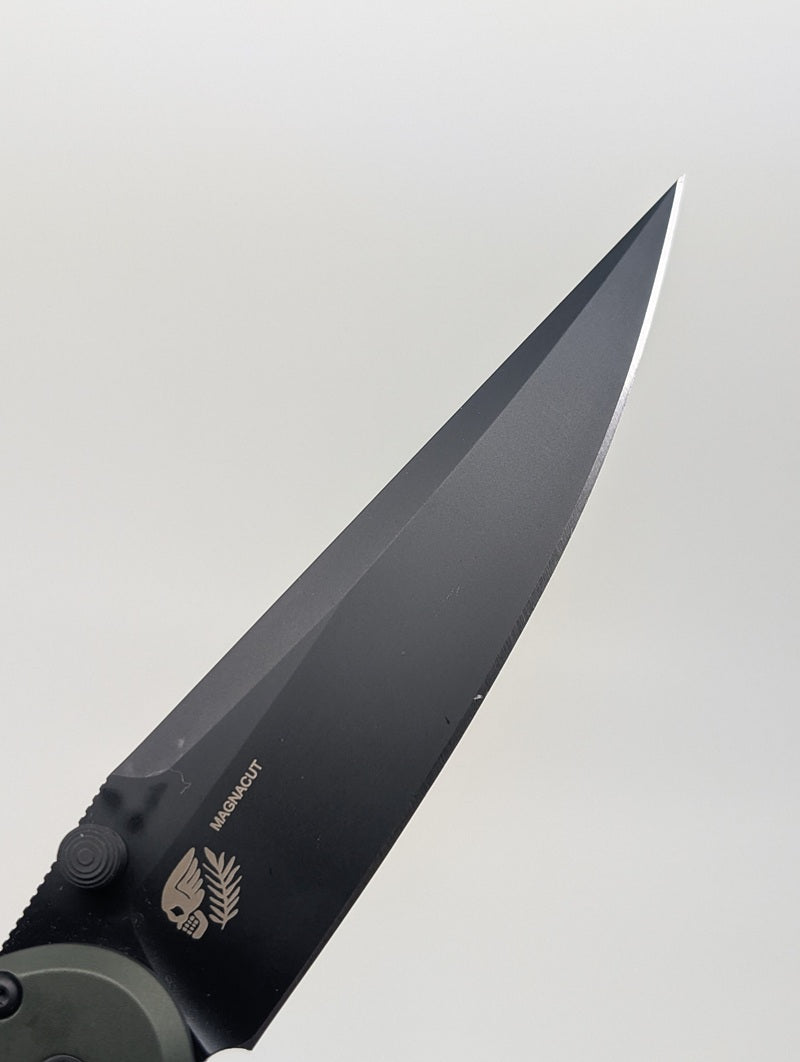Protech x Peace Neighbor Avalon Knurled Green DLC Magnacut Blade Show Texas Exclusive