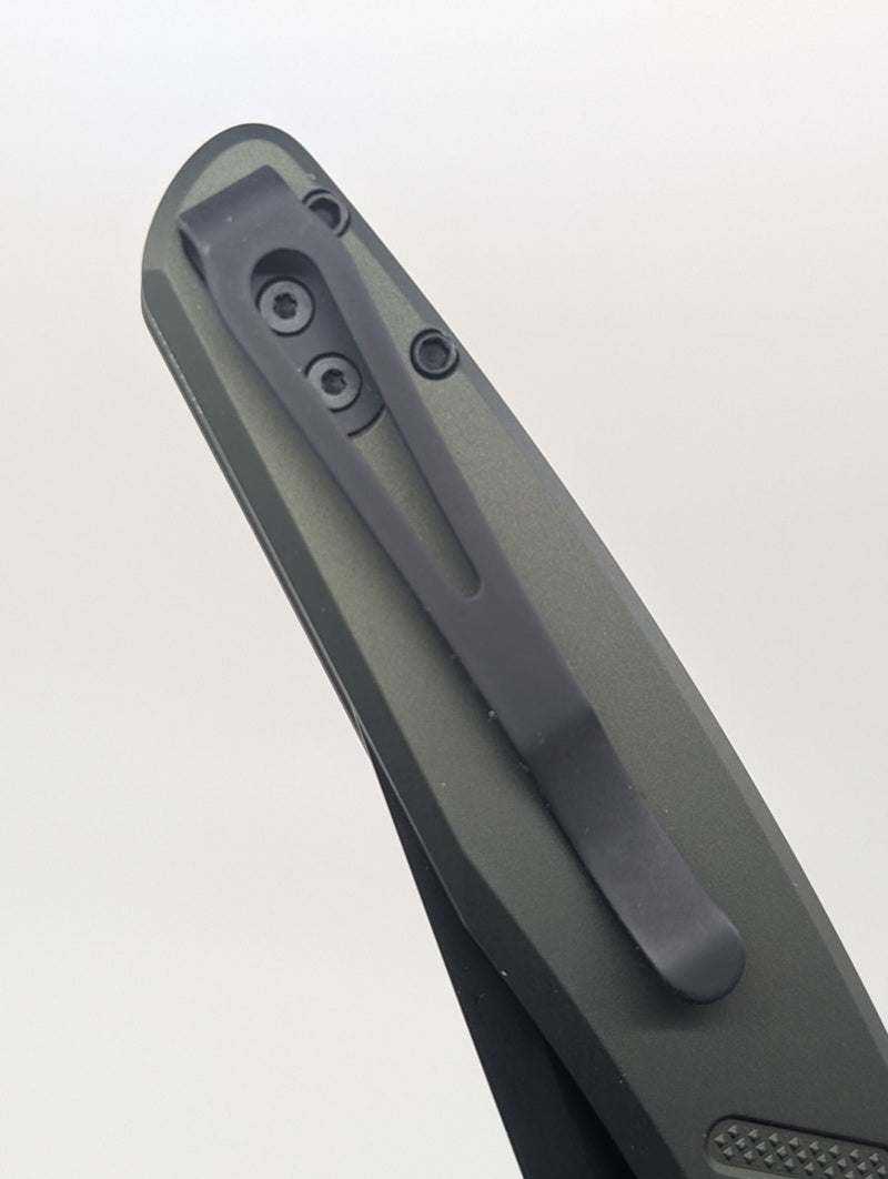 Protech x Peace Neighbor Avalon Knurled Green DLC Magnacut Blade Show Texas Exclusive