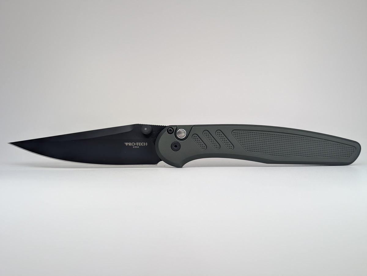 Protech x Peace Neighbor Avalon Knurled Green DLC Magnacut Blade Show Texas Exclusive