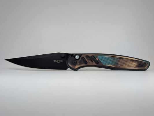 Protech x Peace Neighbor Avalon Shipwreck DLC Magnacut Button Lock Folding Knife
