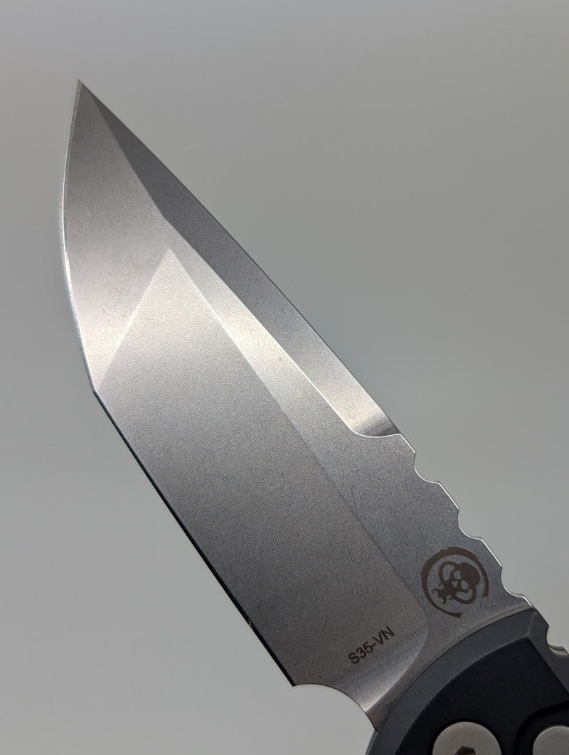 *Consignment* Protech x Ramon Chavez "Redencion" Black S35-VN Auto Folding Knife