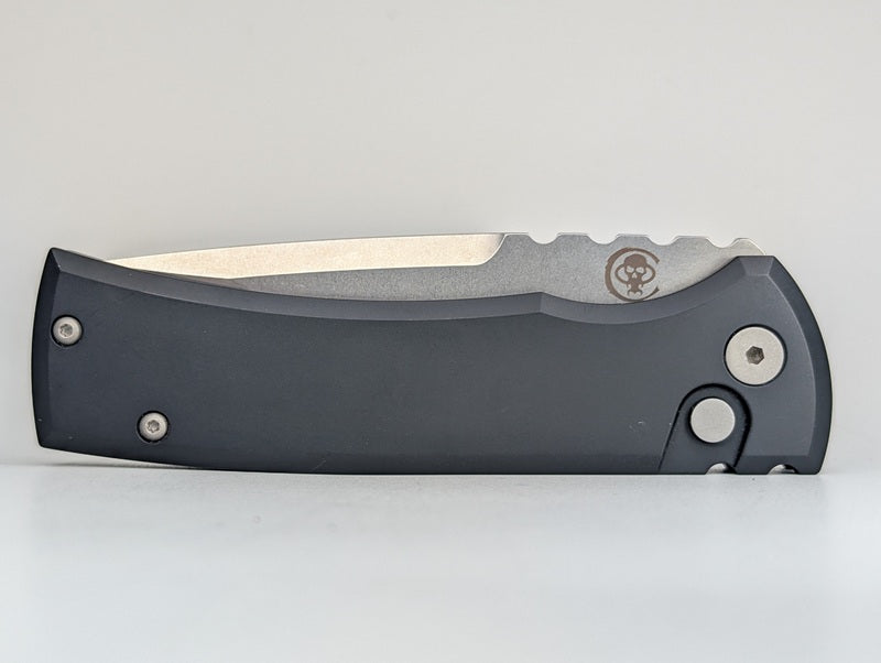 *Consignment* Protech x Ramon Chavez "Redencion" Black S35-VN Auto Folding Knife