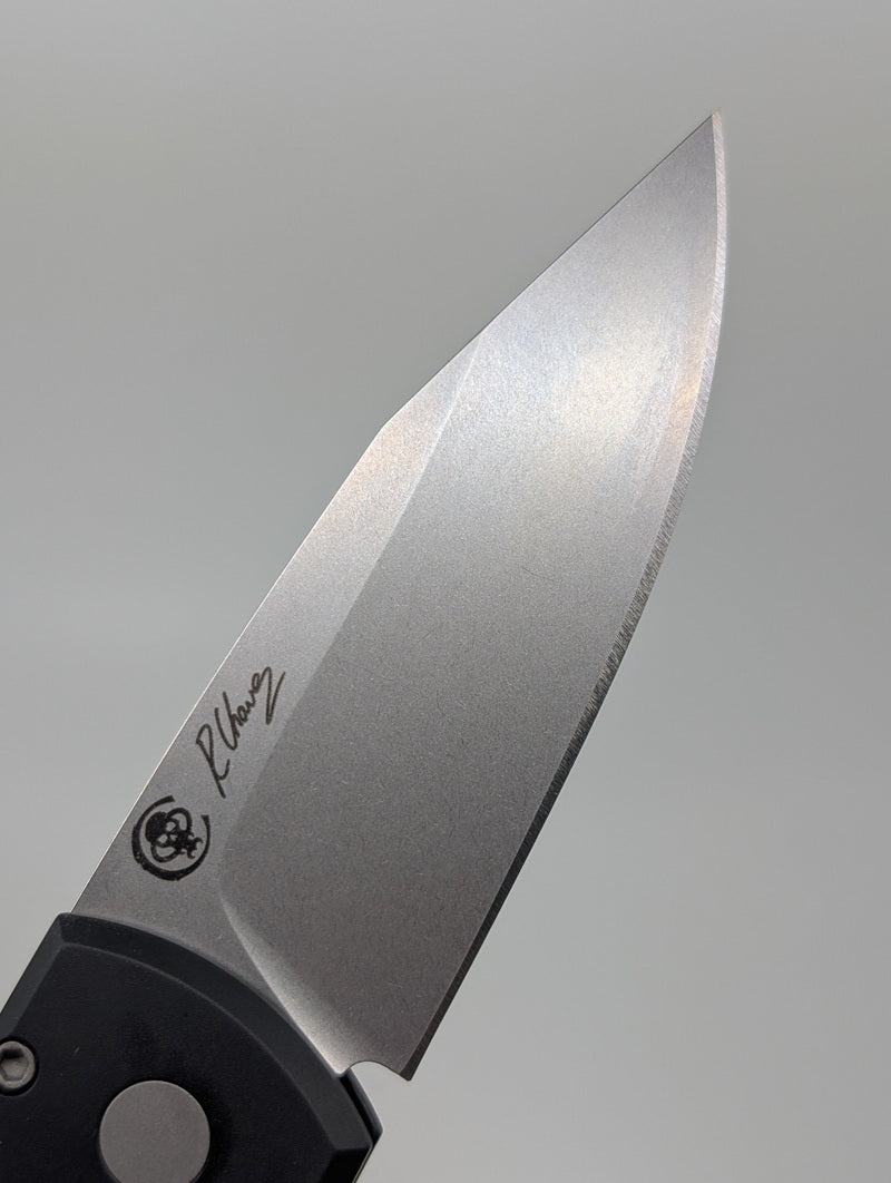 Protech x Ramon Chavez "Scapegoat" Compact MagnaMax Auto Folding Knife
