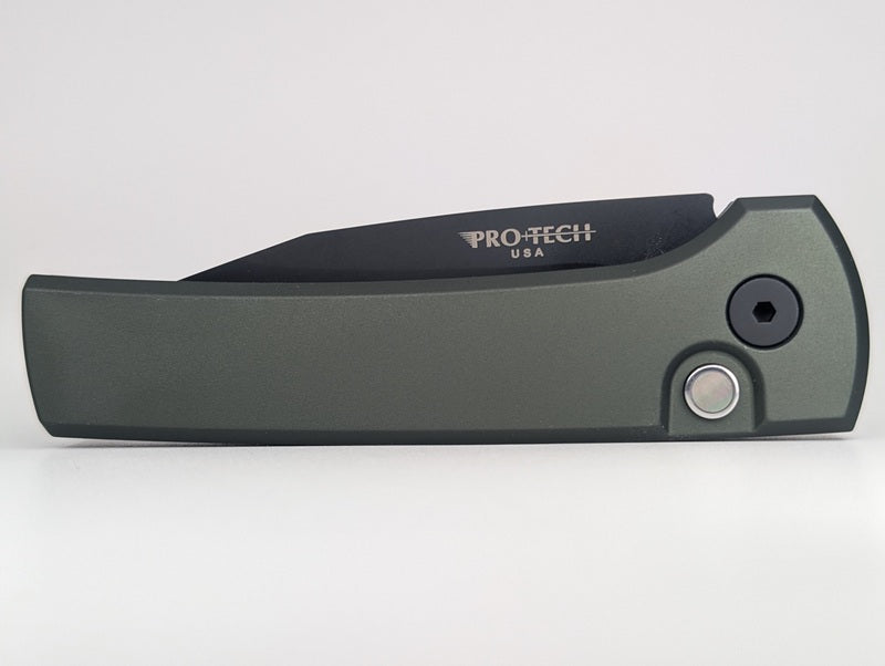 Protech x Ramone Chavez Scapegoat Green DLC MagnaMax Auto Folding Knife