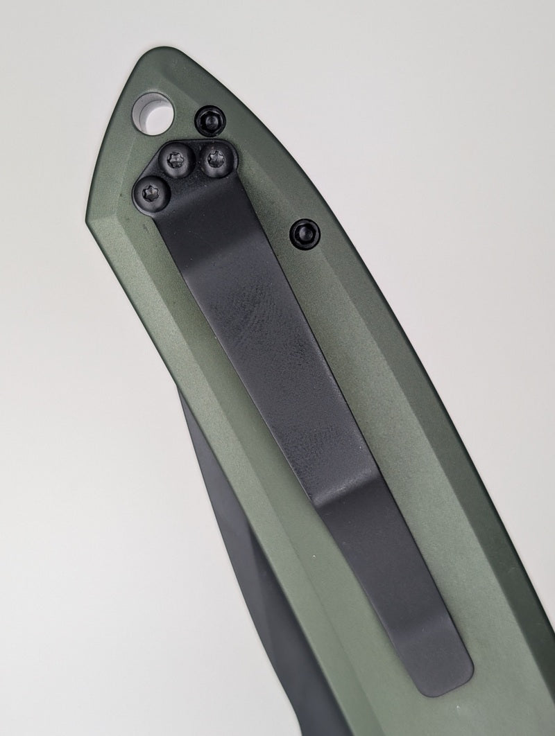 Protech Rockeye Green DLC Magnacut Auto Folding Knife