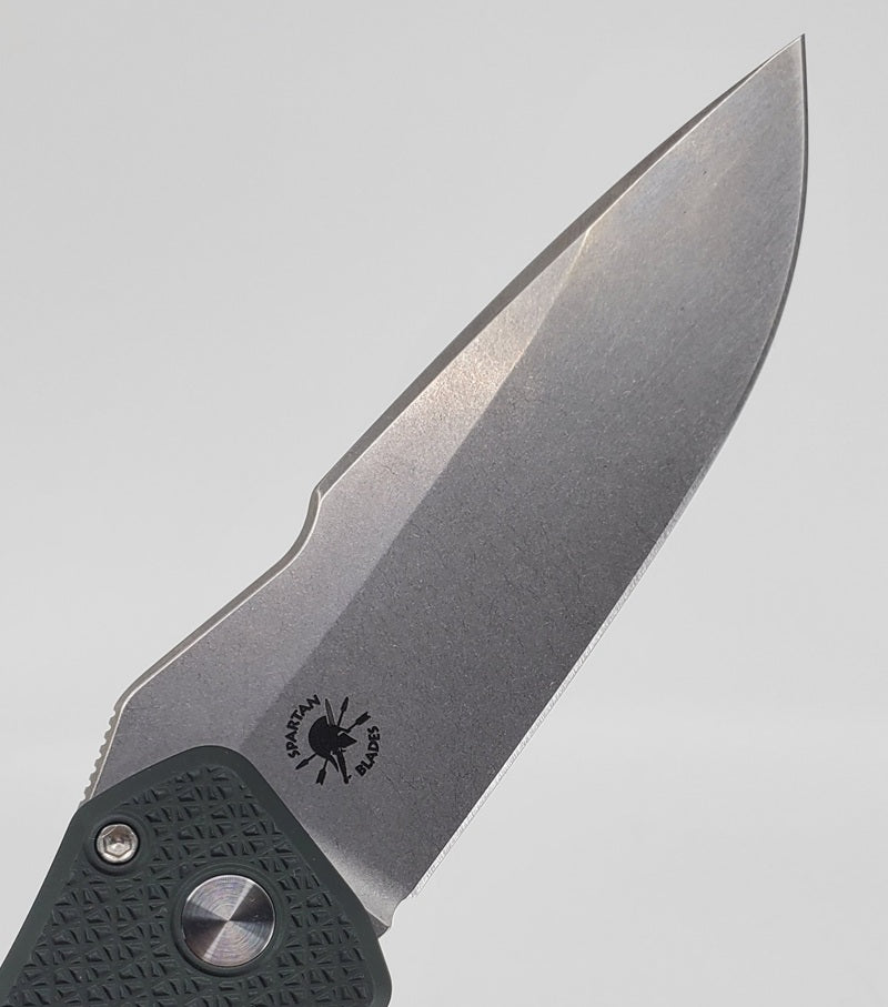 Protech x Spartan Blades Pallas Green "Carbide" Handle Blade Show West 2026 Exclusive #56/85