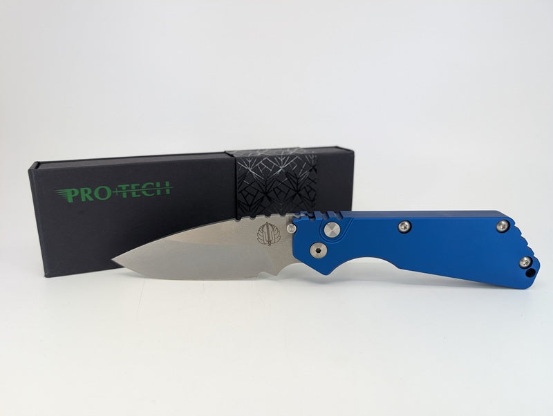 *Consignment* Protech x Strider SnG Blue Auto Folding Knife