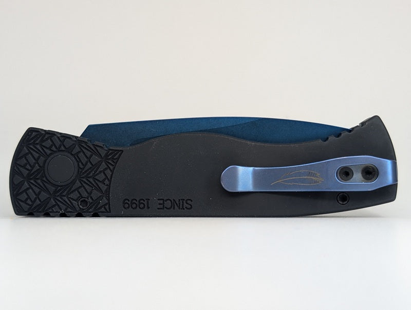 *Consignment* Protech Tactical Response 2 Nexus "Since 1999" Sapphire Blue Magnacut Auto Folding Knife
