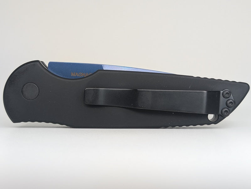 Protech Tactical Response 3 Sapphire Blue Magnacut Auto Folding Knife