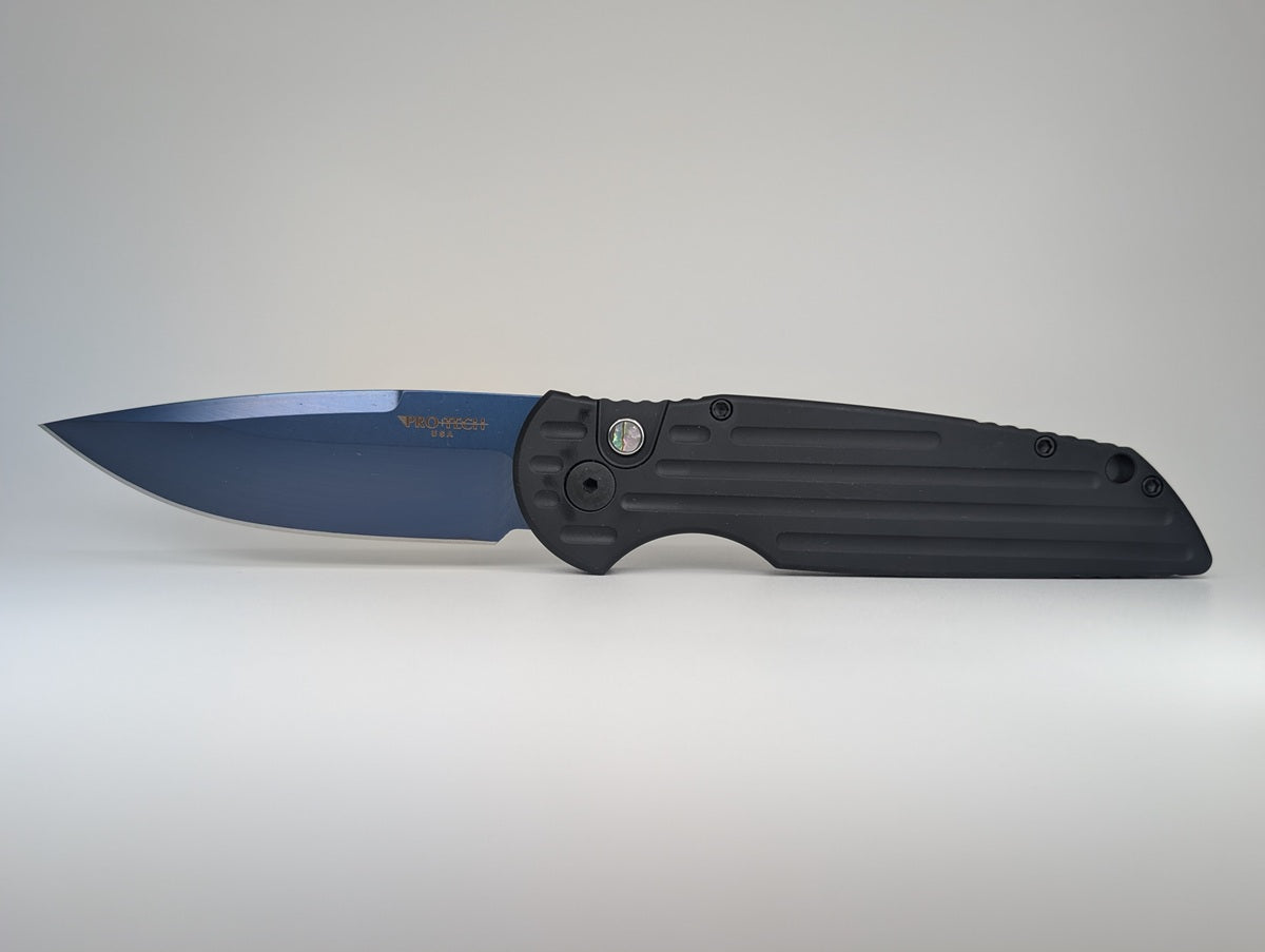 Protech Tactical Response 3 Sapphire Blue Magnacut Auto Folding Knife