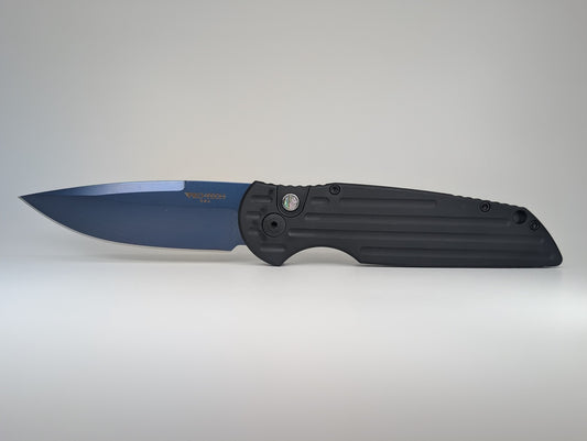 Protech Tactical Response 3 Sapphire Blue Magnacut Auto Folding Knife