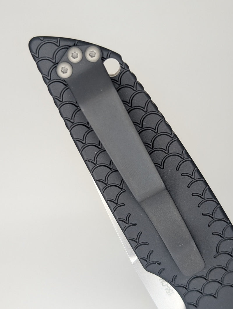 Protech Tactical Response 3 Black Fish Scale Auto Folding Knife