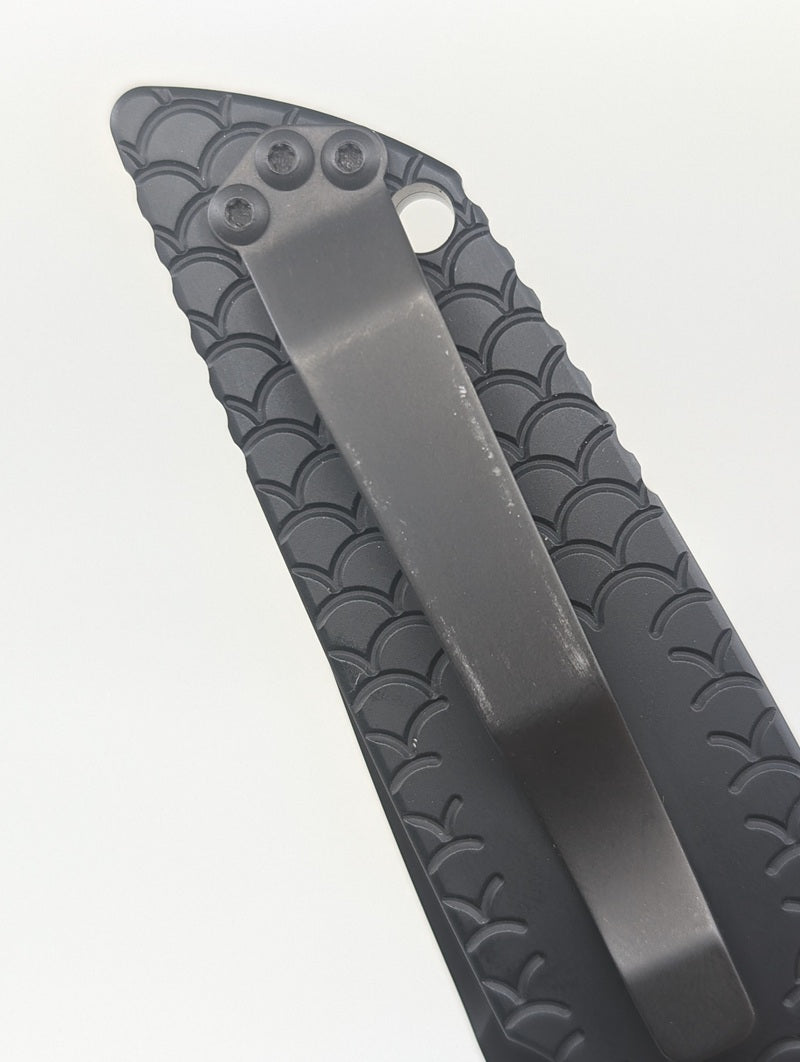 *Consignment* Protech Tactical Response 3 Operator Black Fish Scale DLC Auto Folding Knife