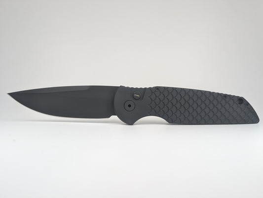 *Consignment* Protech Tactical Response 3 Operator Black Fish Scale DLC Auto Folding Knife