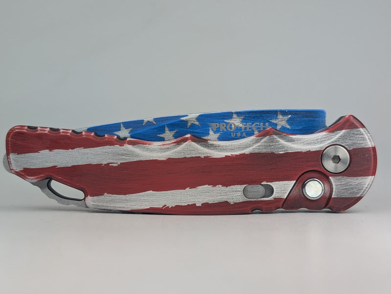 Protech Tactical Response 5 "Patriot" Cerakote S35VN Auto Folding Knife #125 of 175