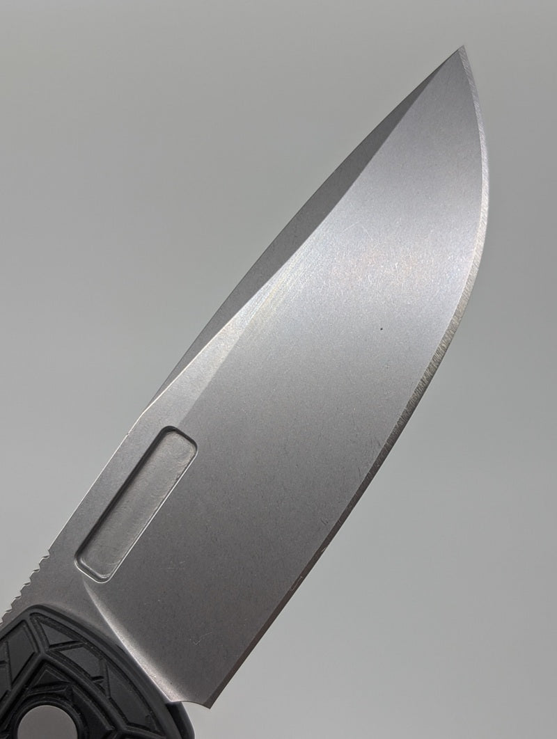 Protech x Vero "Synapse" 2 Black Herringbone Aluminum MagnaMax Auto Folding Knife
