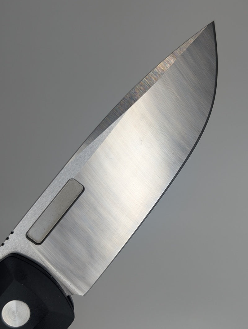 Protech x Vero Blue Linen Micarta Synapse Magnacut Auto Folding Knife