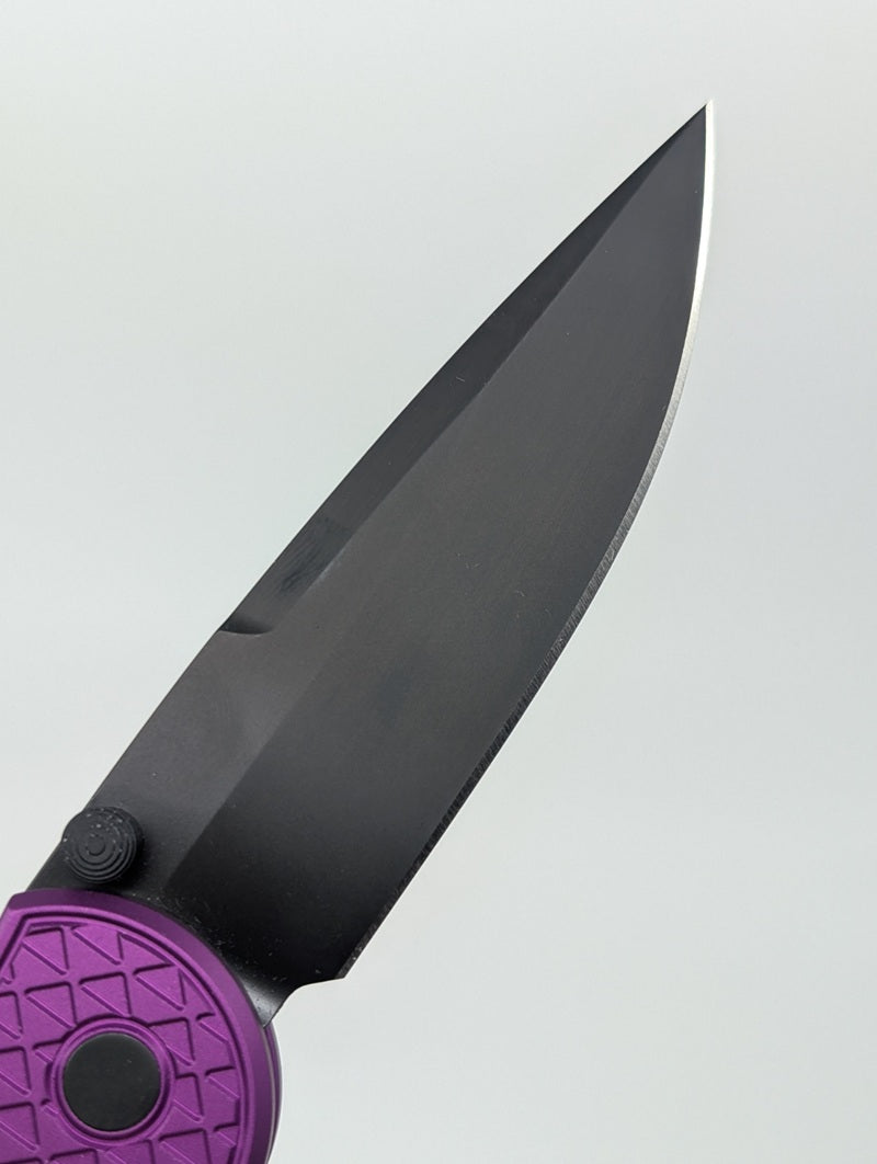 Protech Integrity CCKS Show Exclusive Purple Relic DLC Magnacut Buttonlock Folding Knife
