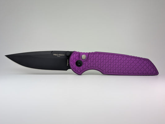 Protech Integrity CCKS Show Exclusive Purple Relic DLC Magnacut Buttonlock Folding Knife