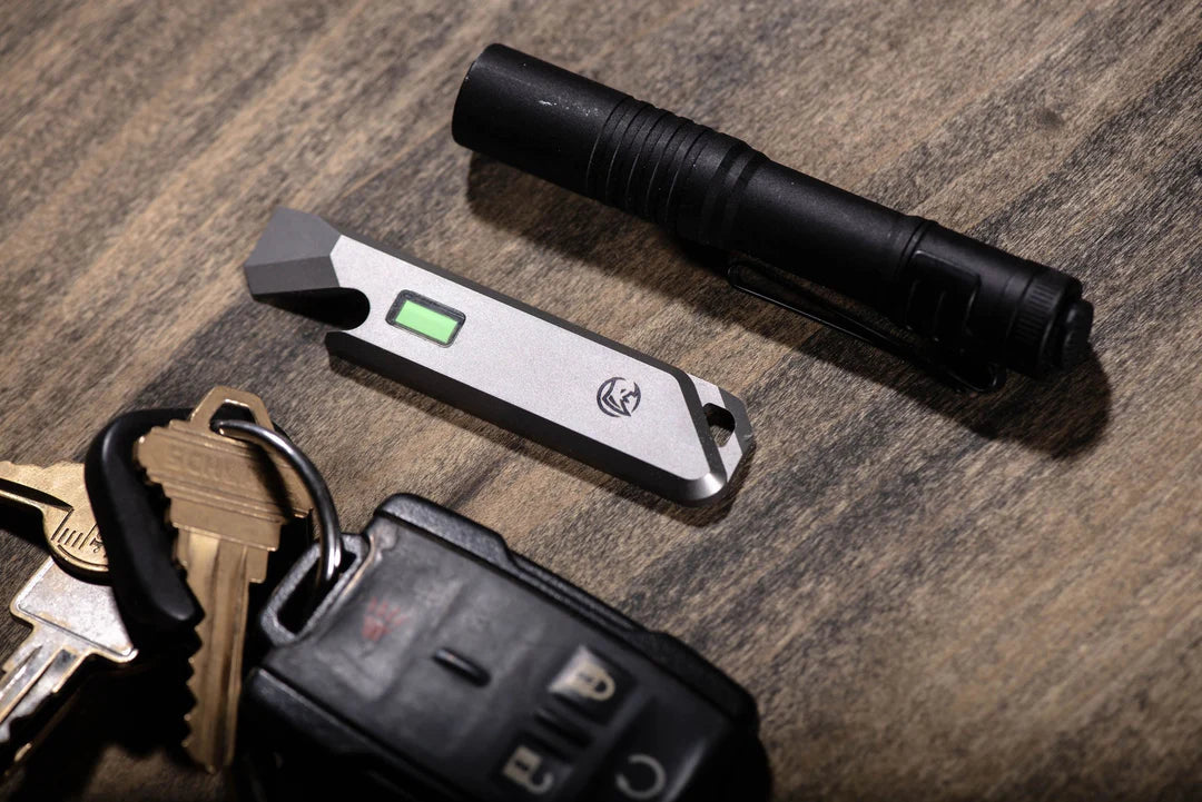 Glow Rhino Tritium EDC Pry Bar
