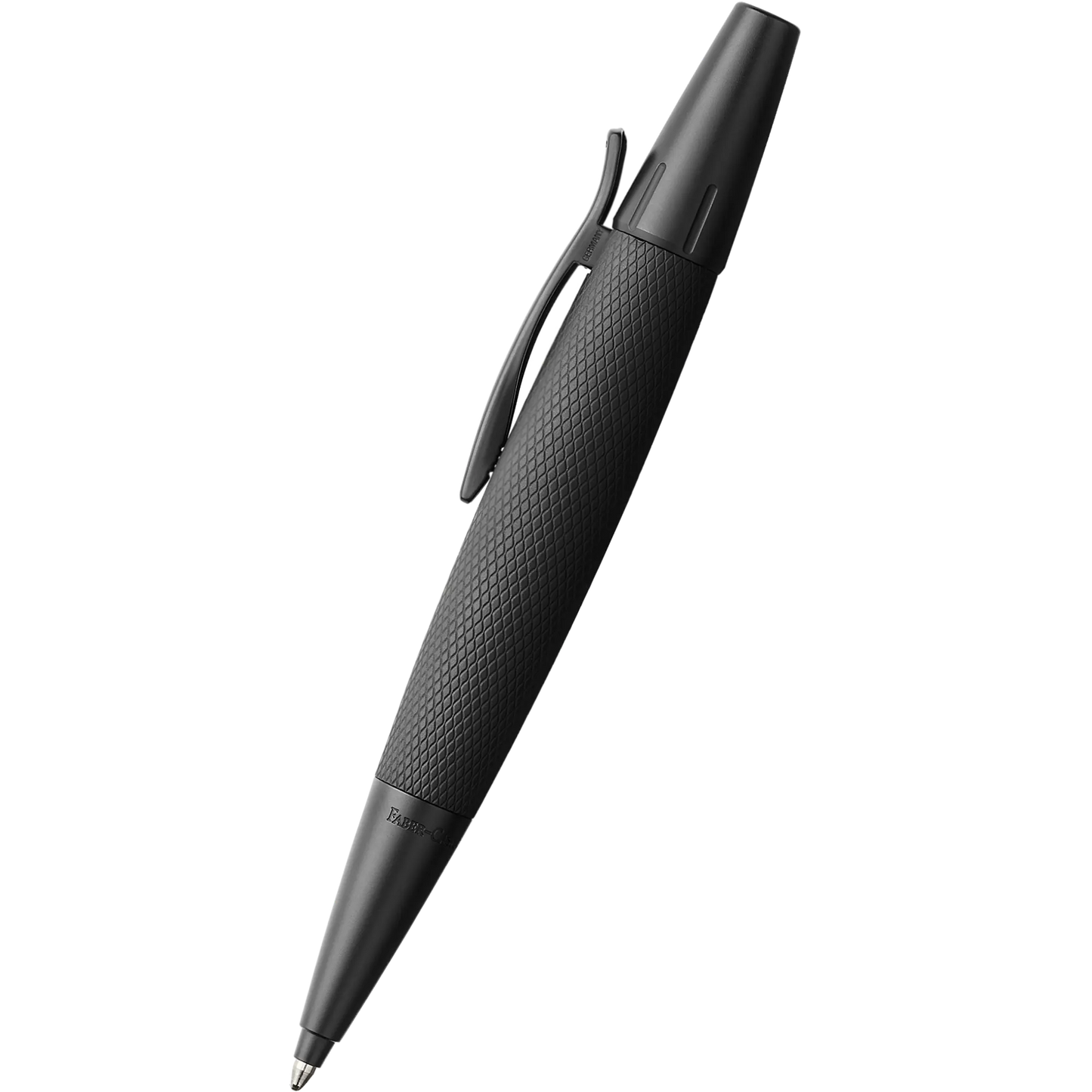 Faber-Castell E-Motion Pure Black Ballpoint Pen Free Refill