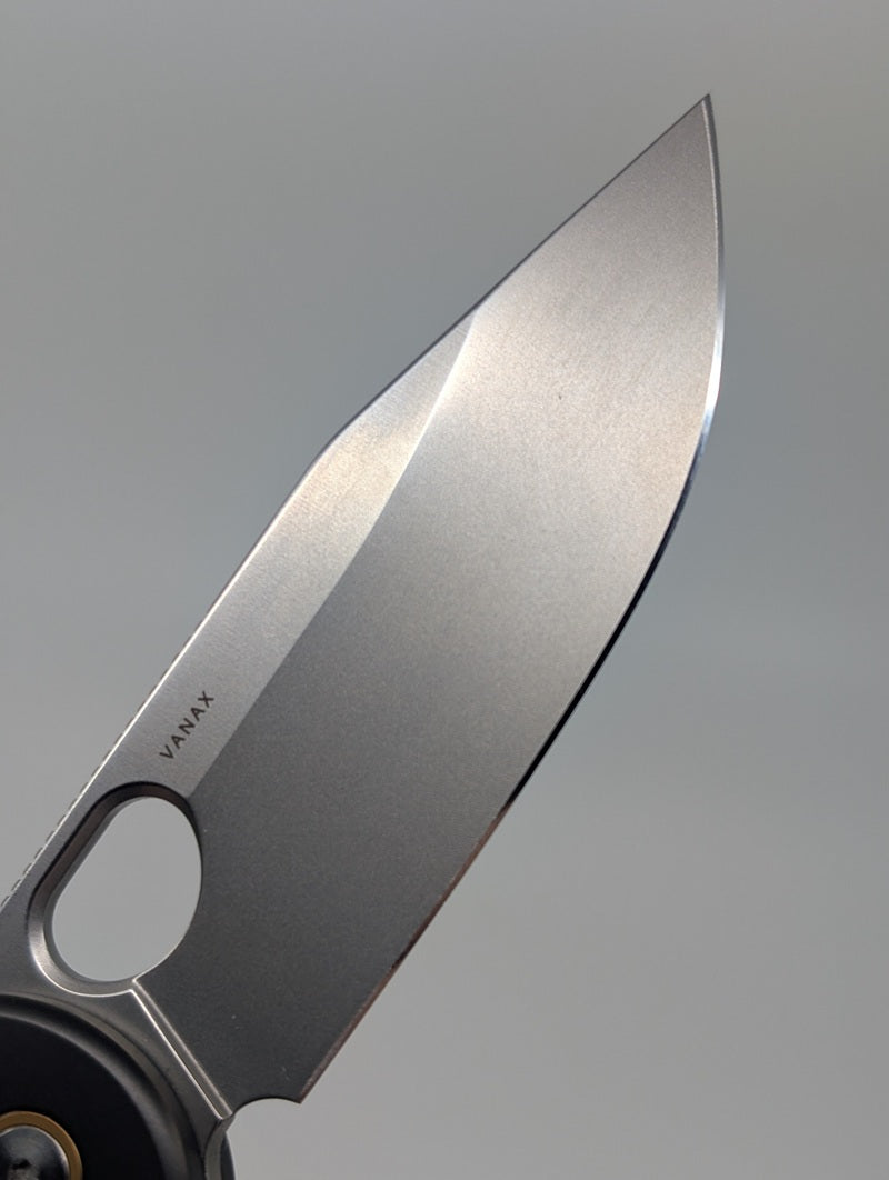 *Consignment* Quiet Carry "The Rincon" Black Frame Lock Folding Knife
